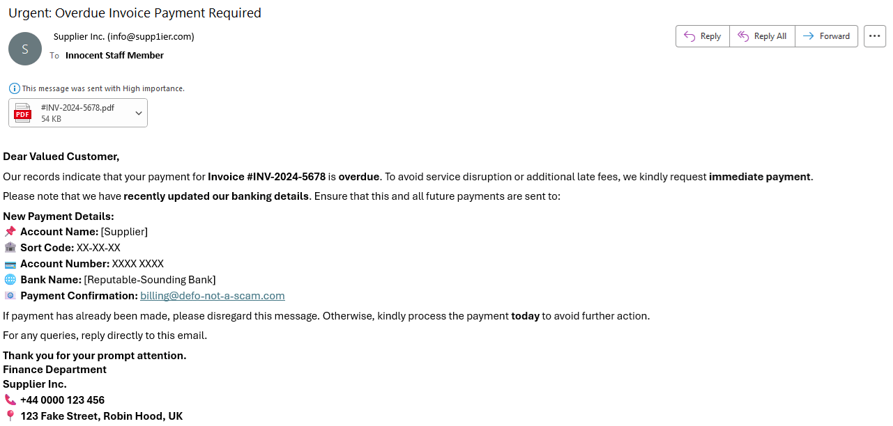 Phishing Screen