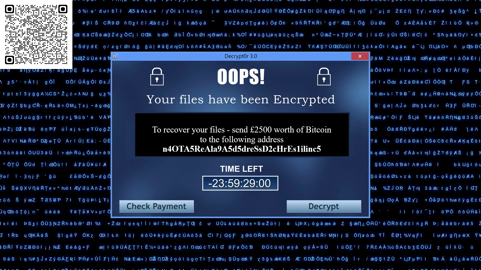Ransomware Screen